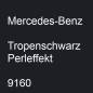 Preview: Mercedes-Benz, Tropenschwarz Perleffekt, 9160.